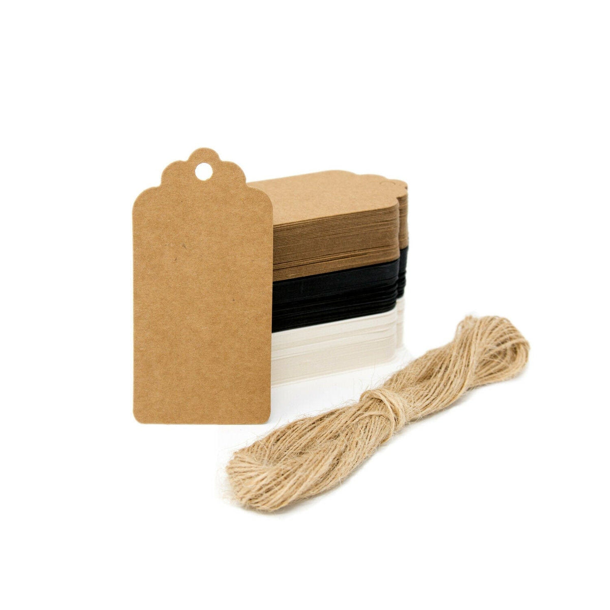 recycled kraft gift tags