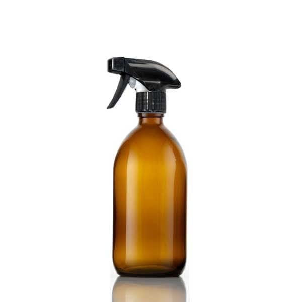 Amber Glass Spray Bottle 500ml - Smallkind