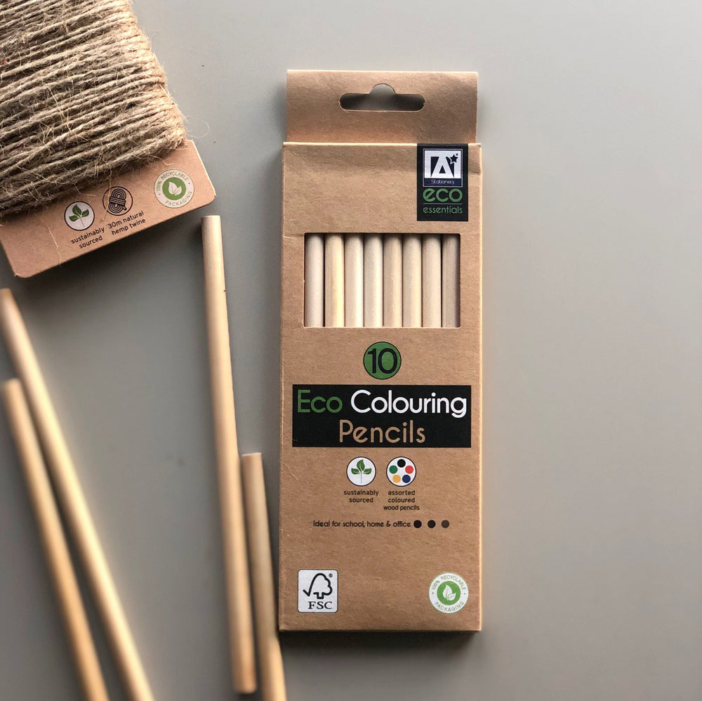 Smallkind Wooden Pencils Eco Friendly Wooden Colouring Pencils