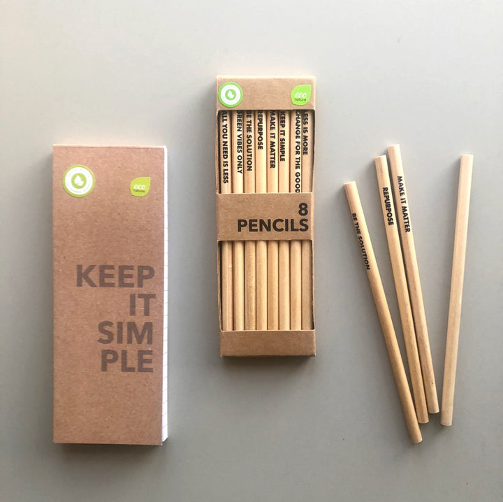 Smallkind Wooden Pencils Eco Friendly Wooden Positivity Pencils