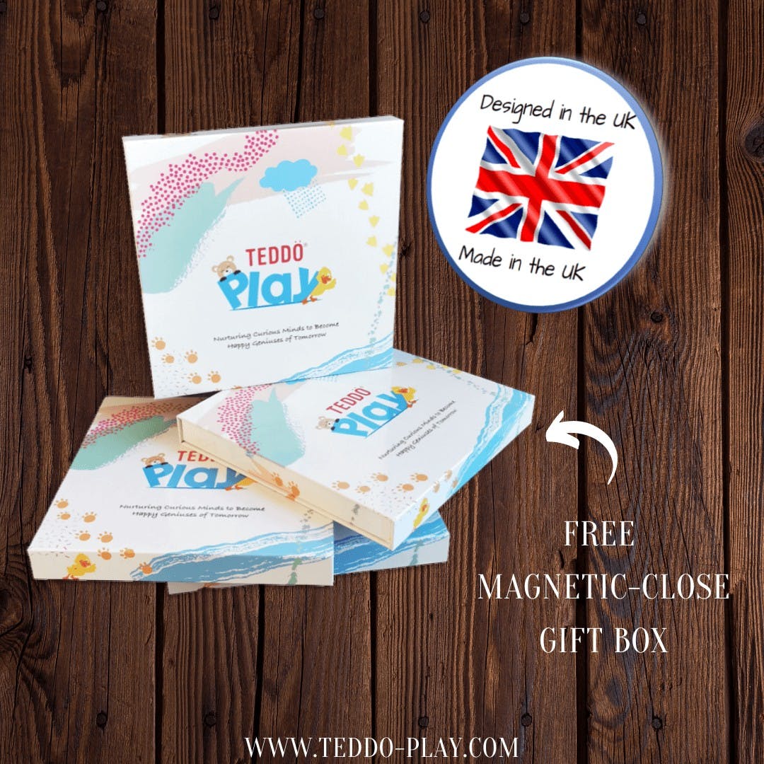 Teddo Play Educational Flash Cards Teddo Play Countries of the World Geography Set