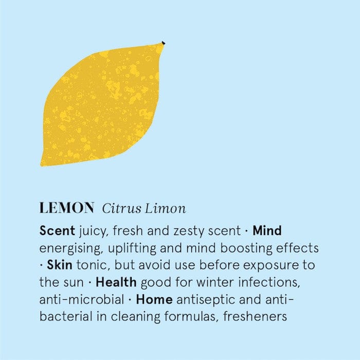 The Nature of Things Massage Oil Lemon Organic Essential Oil 12ml