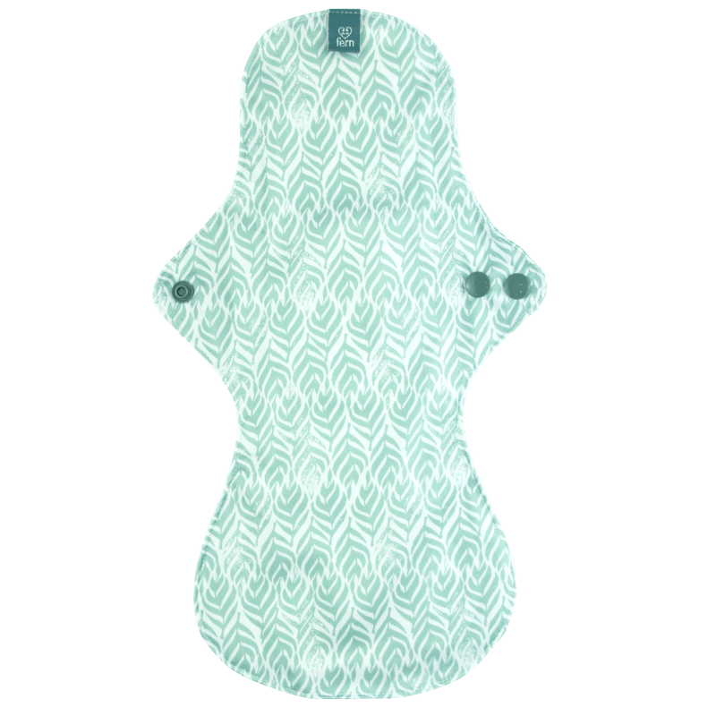 Tickle Tots Reusable Period Pads Heavy Fern Reusable Period Pads - Green Geometric