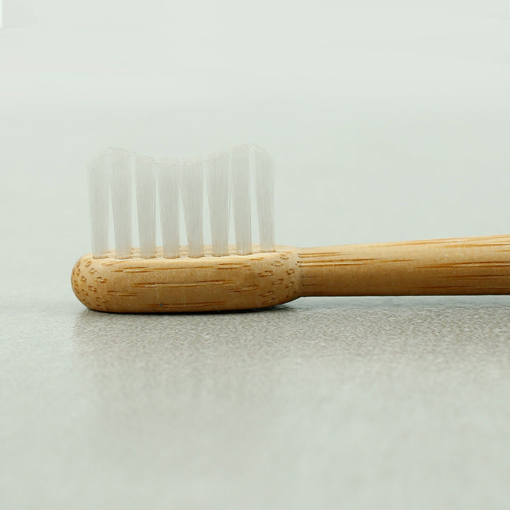 Tiny Truthbrush - Kids Bamboo Toothbrush - White - Smallkind